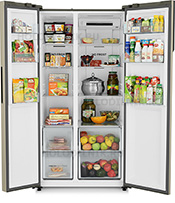 Холодильник Side by Side Haier HRF-541DG7RU холодильник haier a2f637cgg золотистый