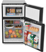 Двухкамерный холодильник Tesler RCT-100 black двухкамерный холодильник tesler rct 100 dark brown