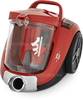 Пылесос с контейнером для пыли Tefal Compact Power XXL TW4853EA, красный утюг tefal fv5720е0 красный