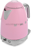 Чайник электрический Smeg KLF 04 PKEU розовый тостер smeg tsf 01 pkeu розовый