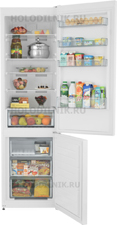 Двухкамерный холодильник Jacky's JR FW20B1 белый холодильник hyundai co0502 белый