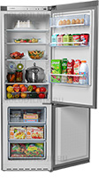Холодильник с нижней морозильной камерой Bosch Serie|4 NatureCool KGV36XL2AR цифровой термометр для холодильника цифровой термометр для холодильника с морозильной камерой