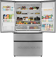 Многокамерный холодильник Haier HB 25 FSSAAARU многокамерный холодильник haier htf 508dgs7ru