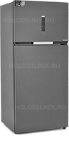 фото Двухкамерный холодильник grundig gdn18820hxbr