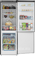 Двухкамерный холодильник Позис RK FNF-170 графитовый ручки вертикальные - фото 1