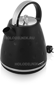Чайник электрический MAUNFELD MFK-647 BK черный с хромированными элементами