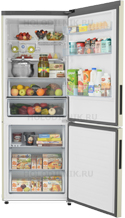 Двухкамерный холодильник Haier C4F 744 CCG холодильник haier c2f637ccg бежевый