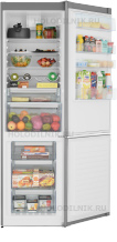 Двухкамерный холодильник Electrolux EN 3854 NOX