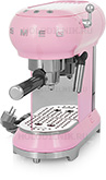 Кофеварка Smeg ECF01PKEU, розовый соковыжималка для цитрусовых smeg cjf11pkeu розовый