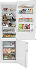 Двухкамерный холодильник Jacky's JR FW 2000 белый холодильник liebherr kts a 1710 белый