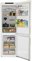 Двухкамерный холодильник LG GA-B 459 CECL Бежевый - фото 1