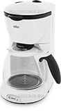 

Кофеварка BRAUN 3104-KF 520/1 WH