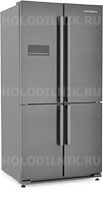 Многокамерный холодильник Kuppersberg NMFV 18591 DX, темный металл душевая система aquame с термостатом темный металл aqm8006gm